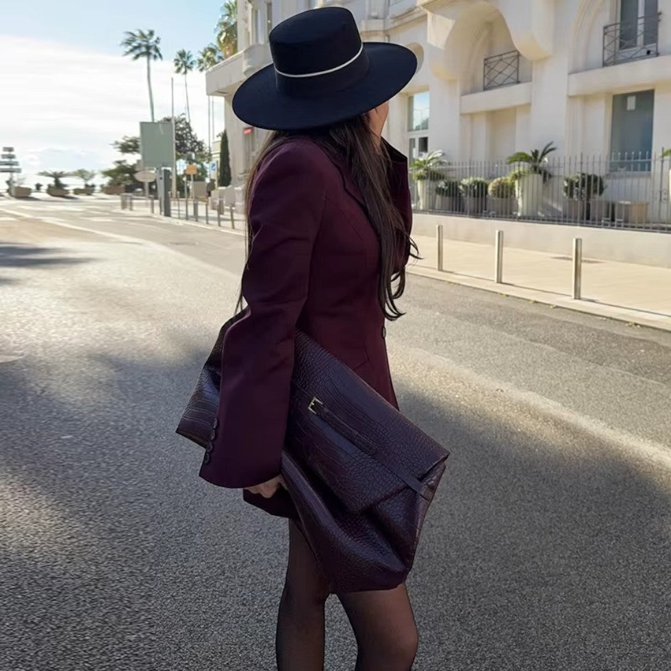 Ladies' Formal Fit Long Sleeve Blazer Jacket
