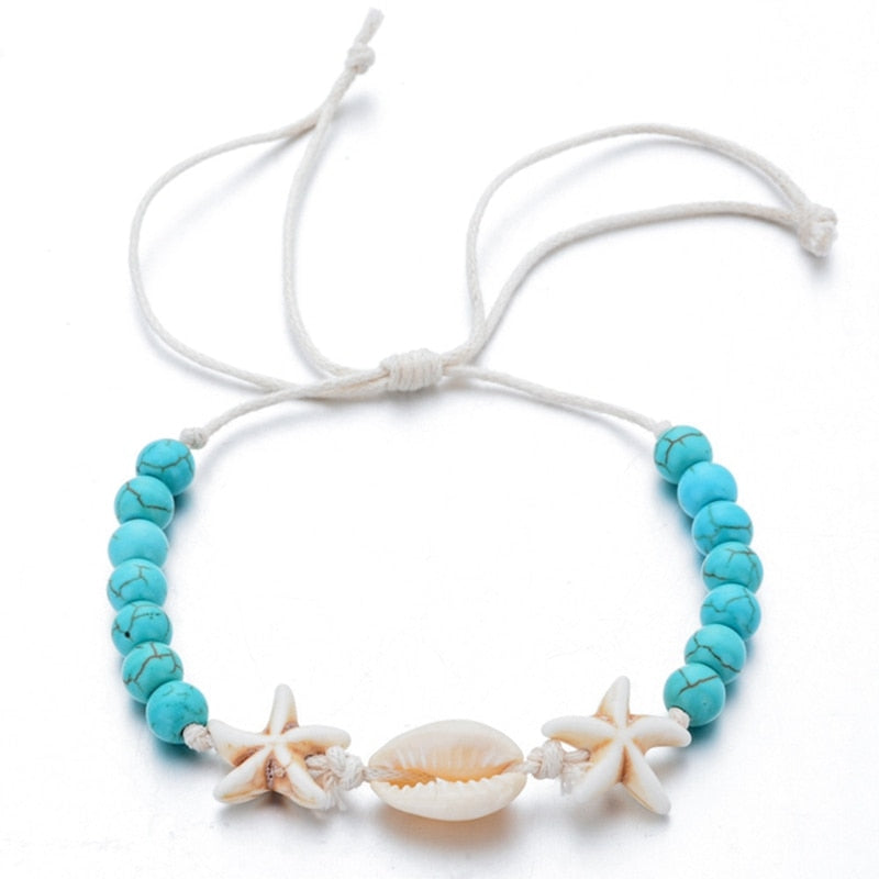 Stylish Women's Stone Beaded Bracelet