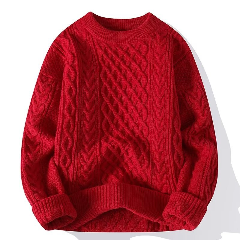 Women's Cozy Thick Knit Crew Sweater