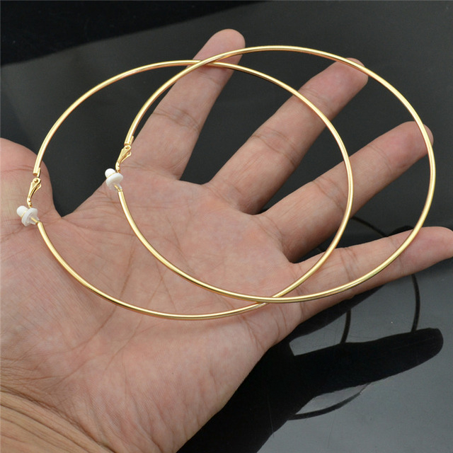 Classic Small Circle Huggie Earrings for Women