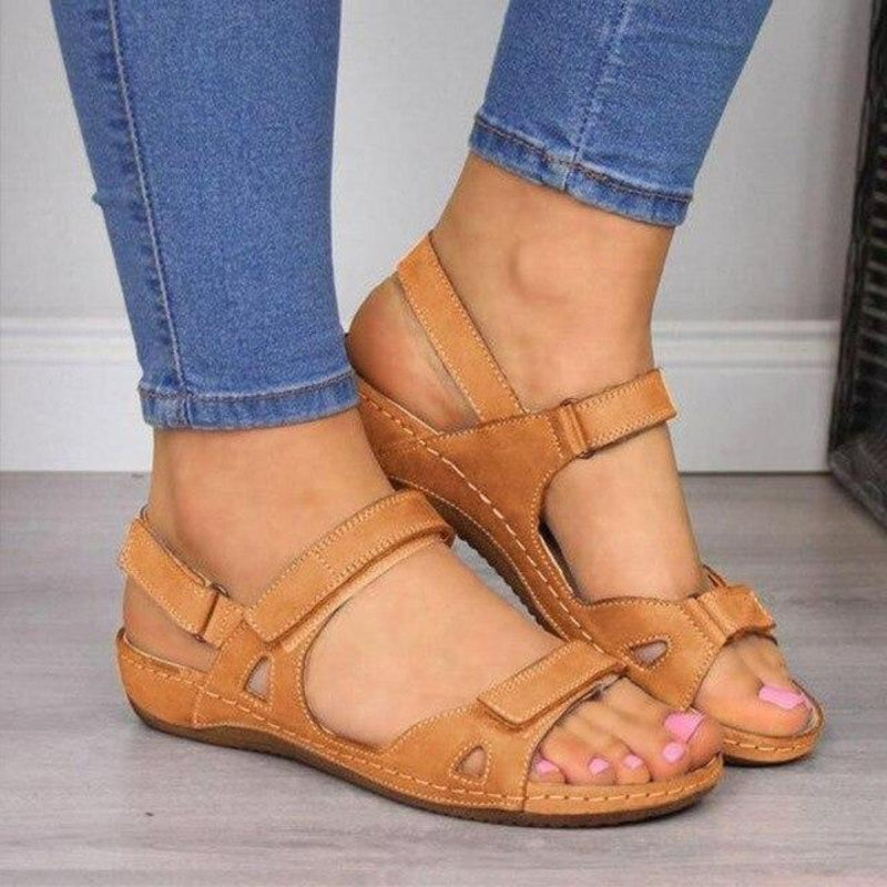 Women's Buckle Strap Summer Sandals