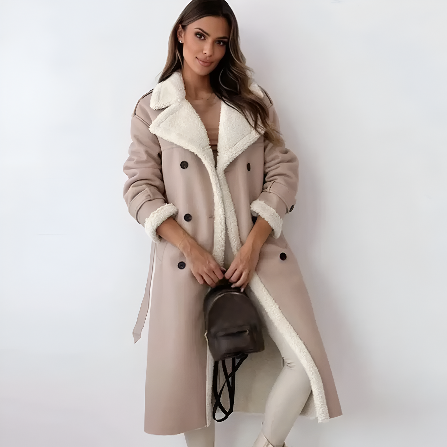 Cozy Synthetic Fur Insulated Parka Jacket