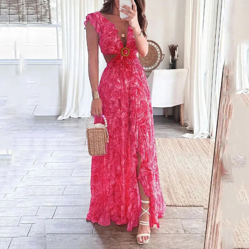 Women's Beautiful Floral Maxi Dress