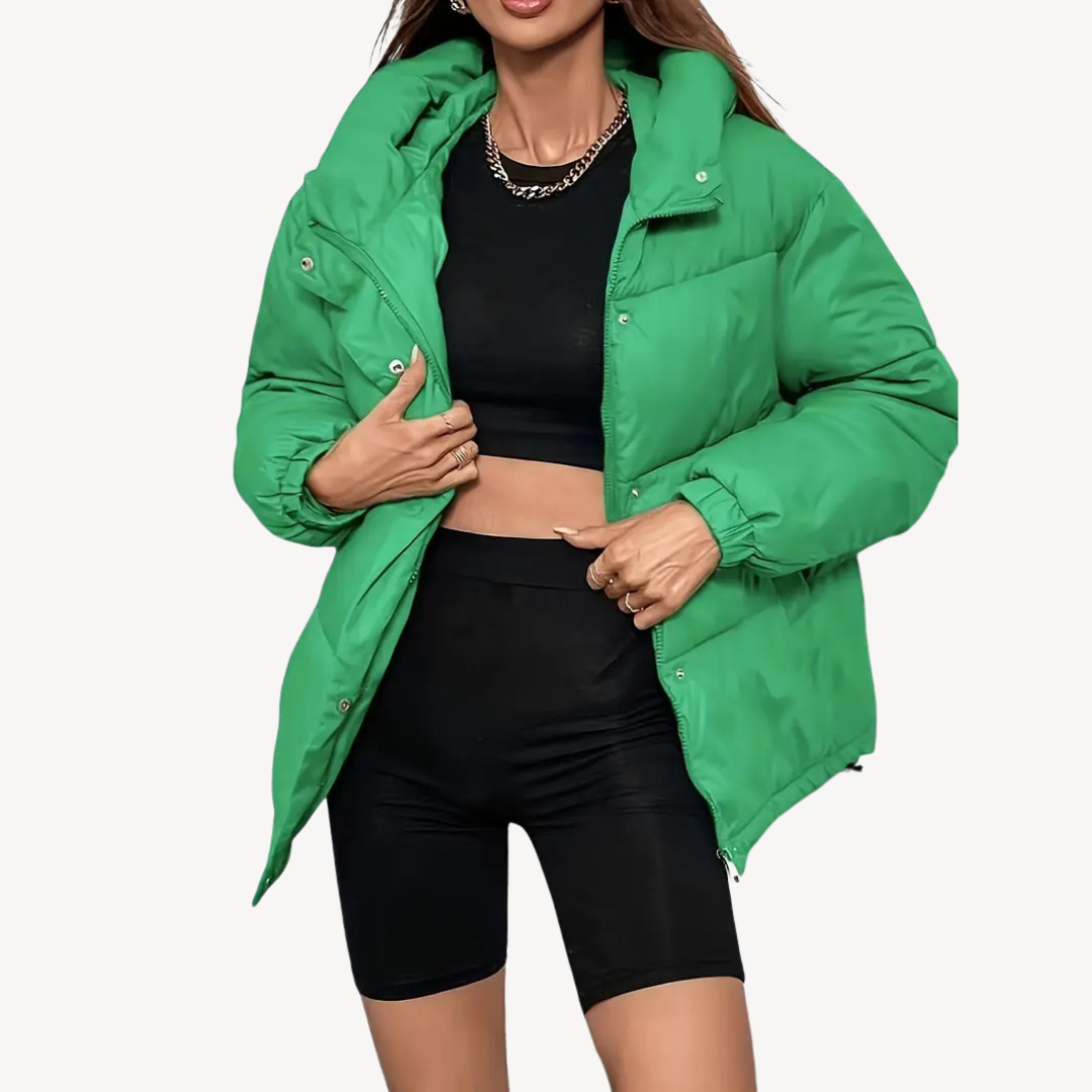 Warm Short Down Filled Coat
