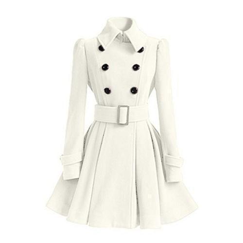 Women's Water Resistant Slim Trench Coat Jacket