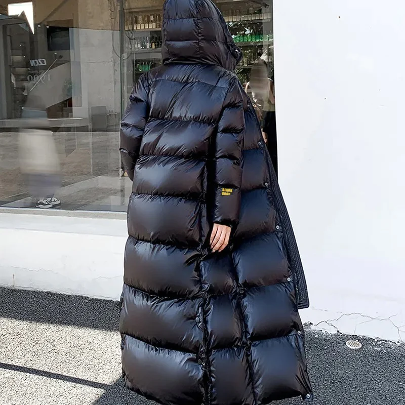 Ladies Large Padded Long Coat
