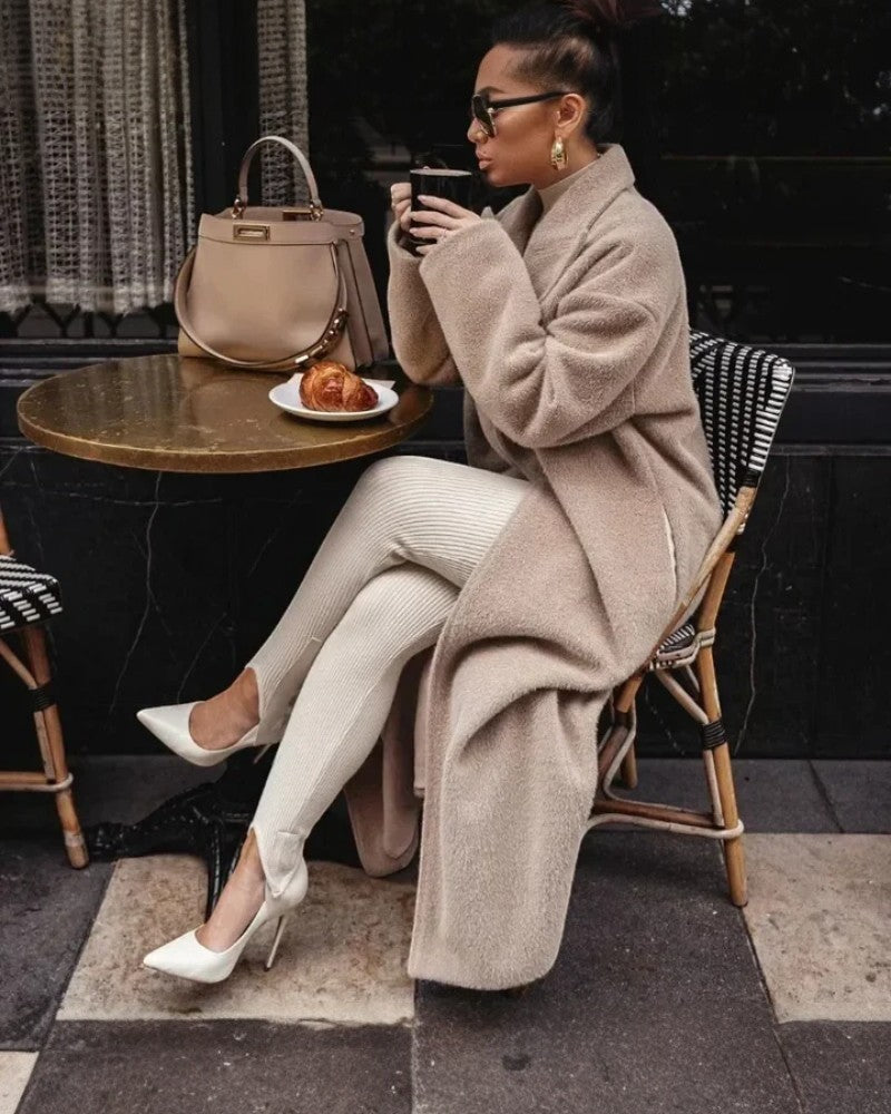 Ladies' Classic Fake Fur Winter Coat