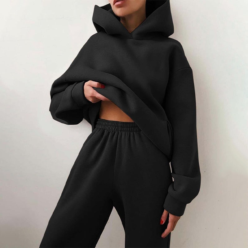 Cozy Women's Hoodie Sweat Suit