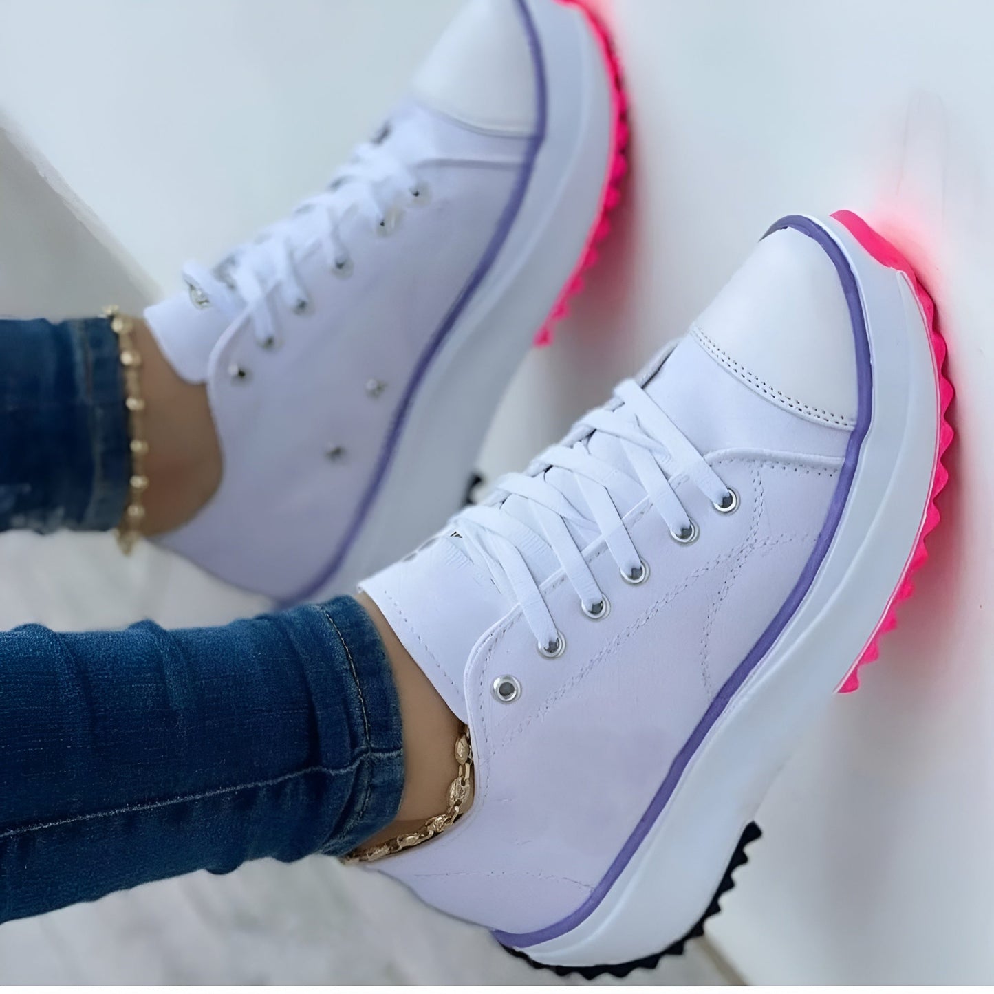 Comfortable Women's Walking Sneakers for Support