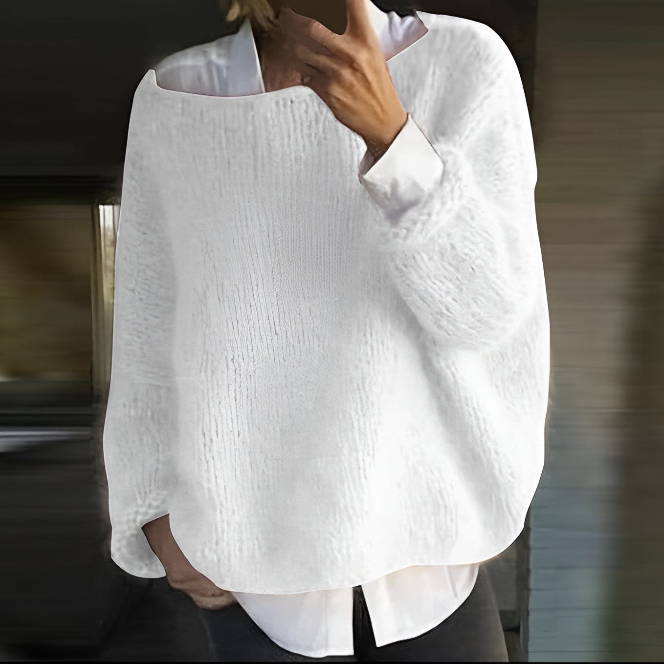 Women's Big Cozy Cable Knit Sweater