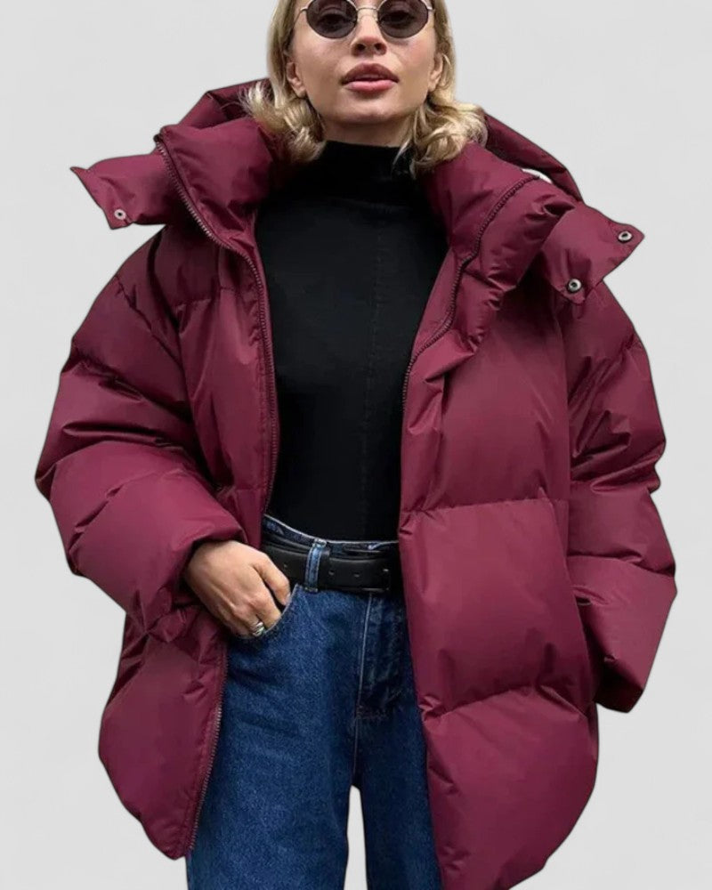 Warm Women's Padded Downfilled Coat