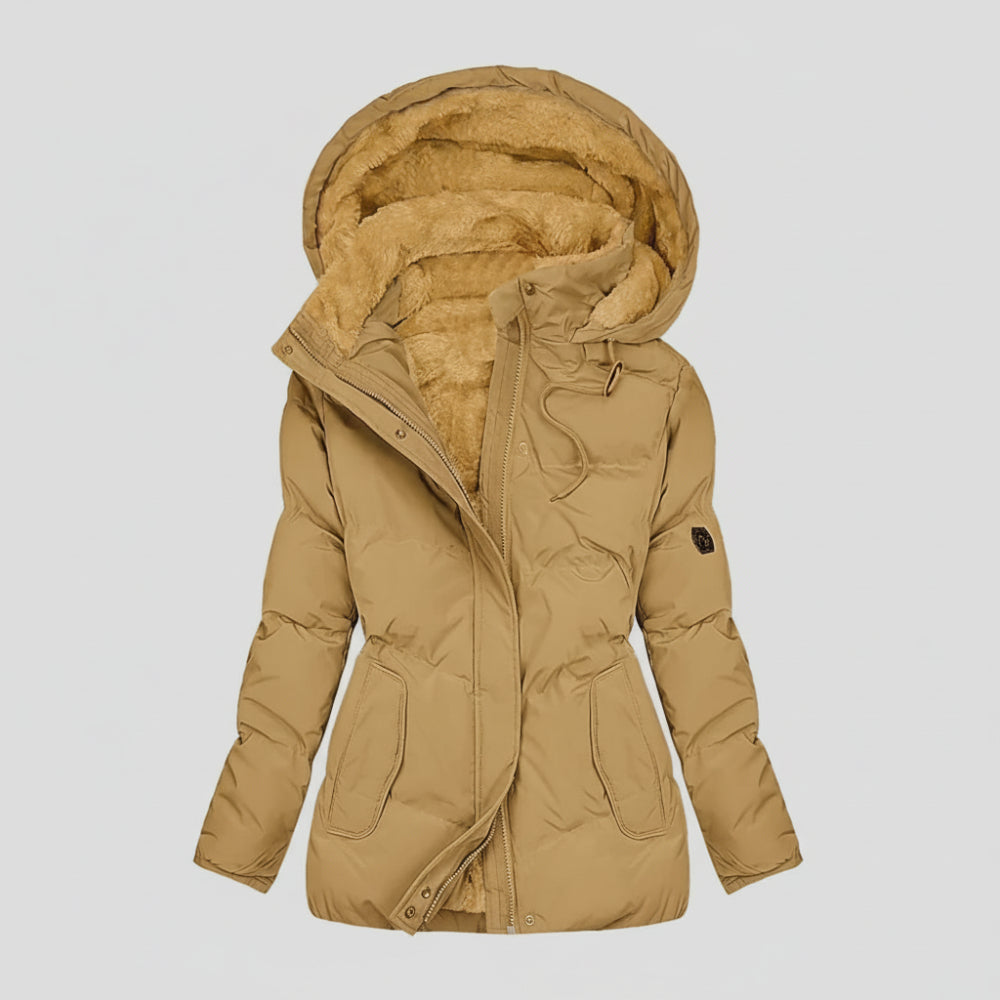 Warm Women's Hooded Puffer Winter Coat