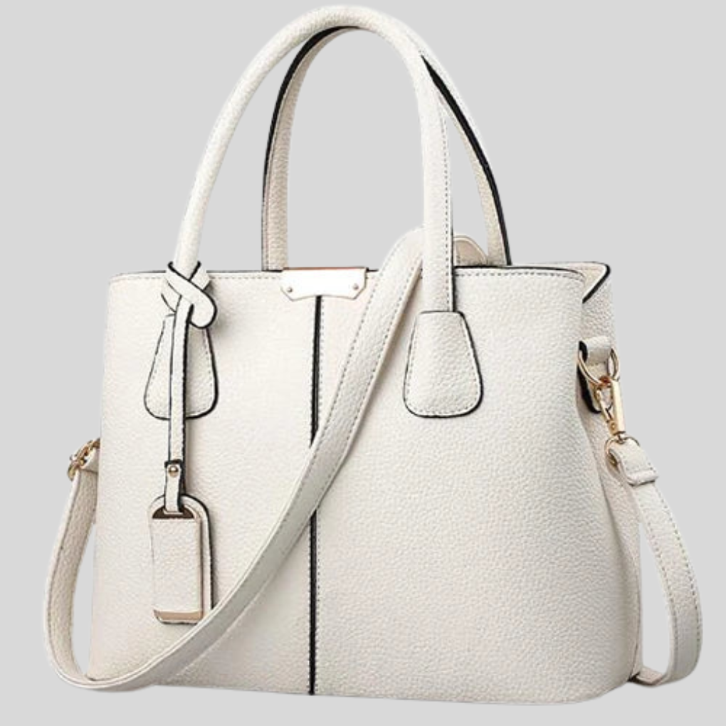 Big Zip Top Women's Tote Handbag