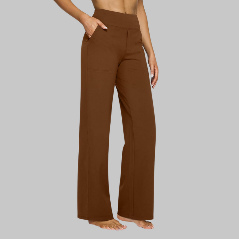 Relaxed Fit Women's Stretchy Casual Pants