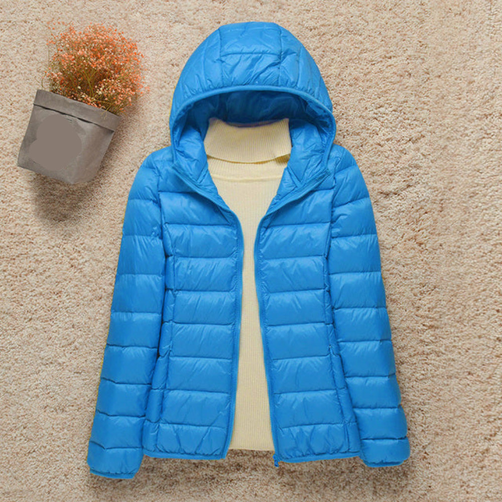 Women's Warm Quilted Parka Coat