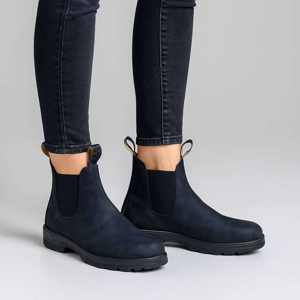 Men's Leather Ankle Work Boots