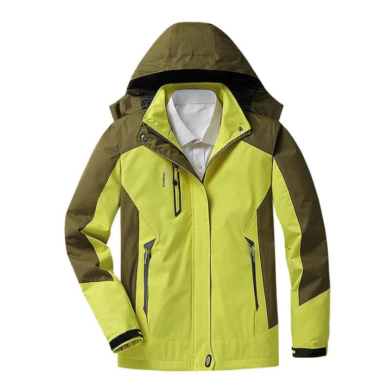 Waterproof Women's Hooded Windbreaker Winter Coat