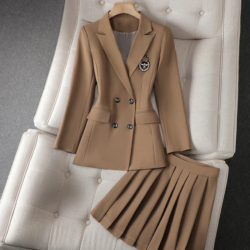 Classic Fit Womens Wool Blazer Jacket