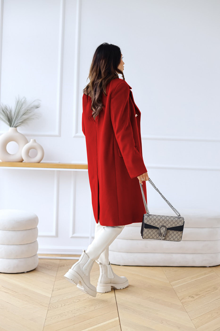 Classic Fit Women's Long Winter Coat