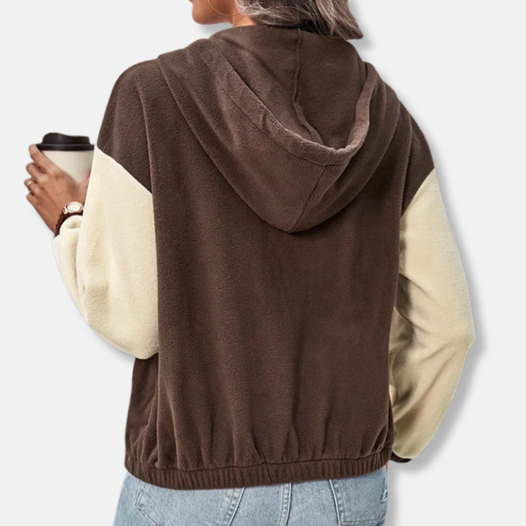 Soft Fleece Women's Zip Up Hoodie Jacket