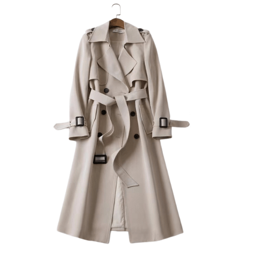 Classic Belted Women's Trench Coat