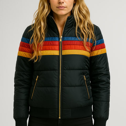 Warm Waterproof Puffer Coat for Women