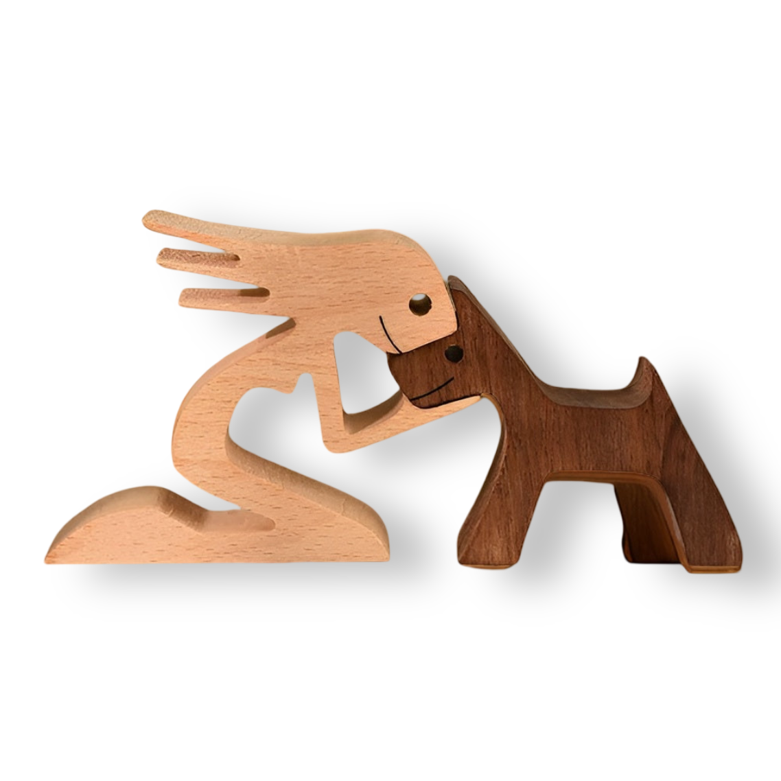 Personalized Wooden Family Figurine Ornament