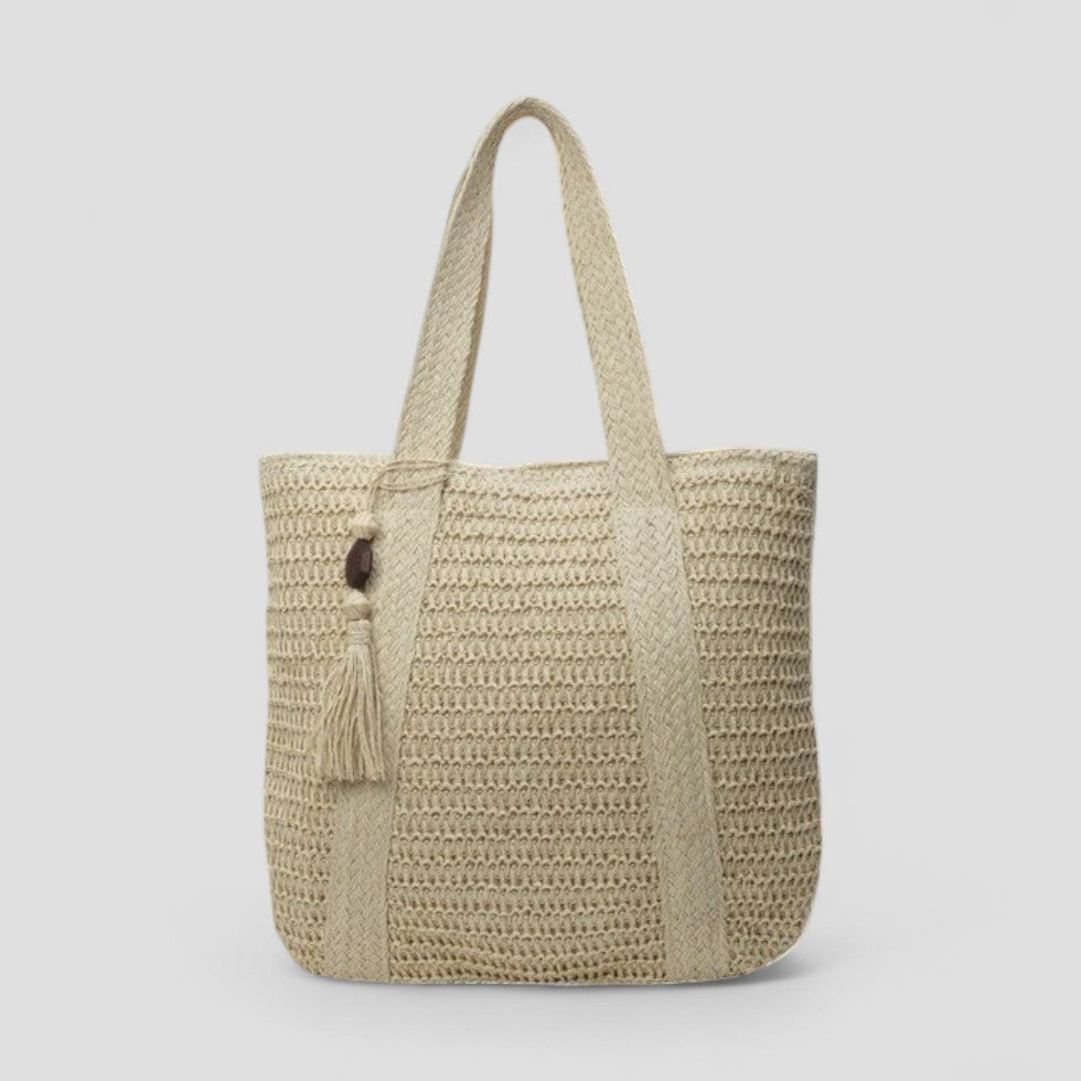 Stylish Woven Beach Tote Bag Large Shoulder Bag