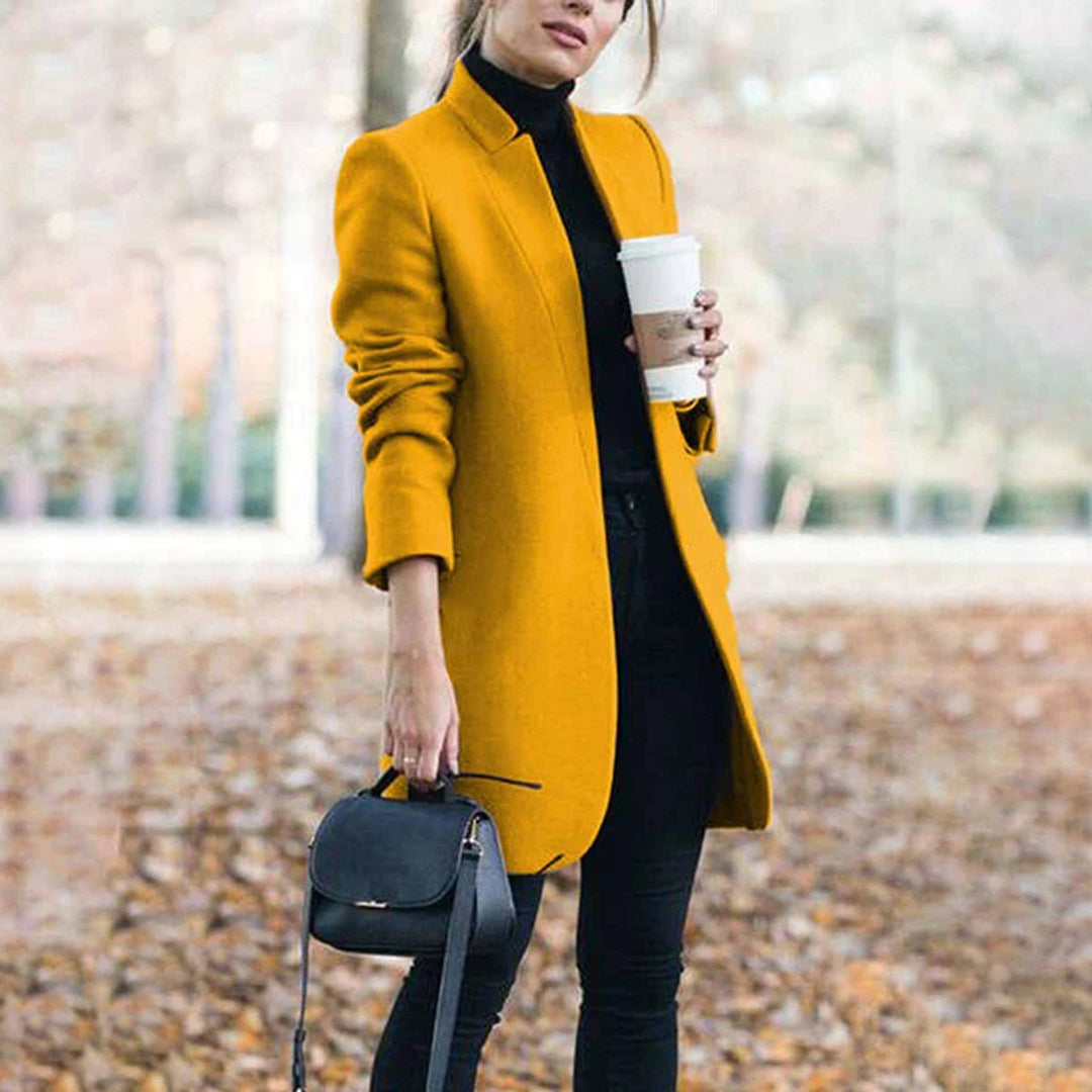 Classic Women's Long Waterproof Coat