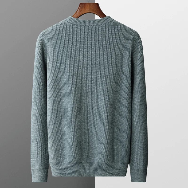 Traditional Crew Neck Warm Sweater