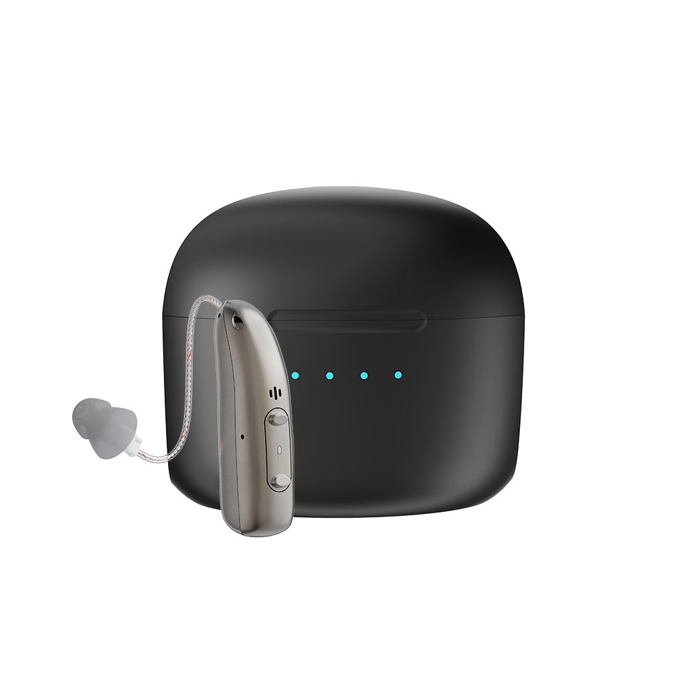 Rechargeable Behind Ear Hearing Aids, Bluetooth with App Control