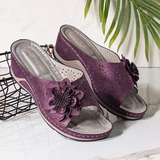 2023 Leather Soft Footbed Orthopedic Arch-Support Sandals