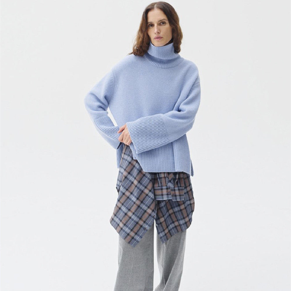 Luxurious Beige Cashmere Sweater