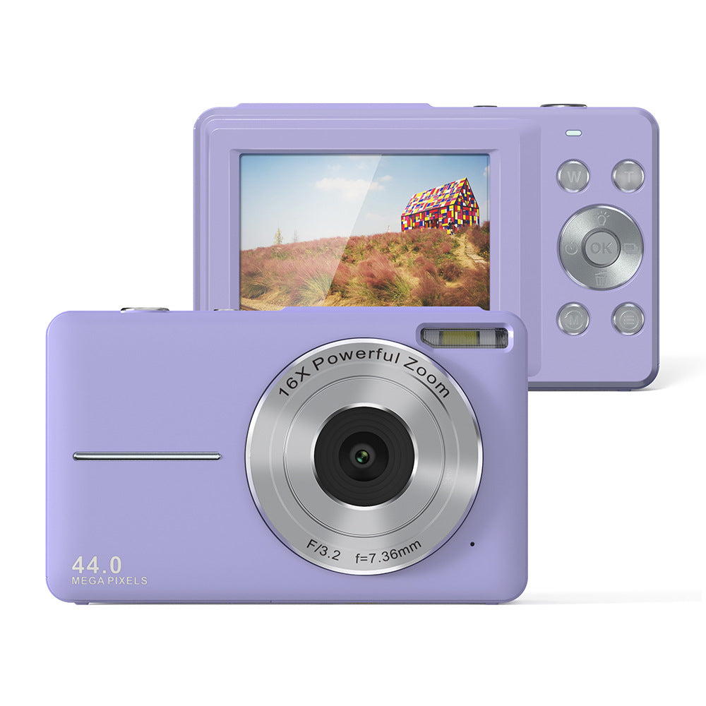 Portable Digital Camera 1080P 44MP with 16X Zoom β Compact Vlogging Camera with LCD Screen, Rechargeable, Perfect for Teens and Students