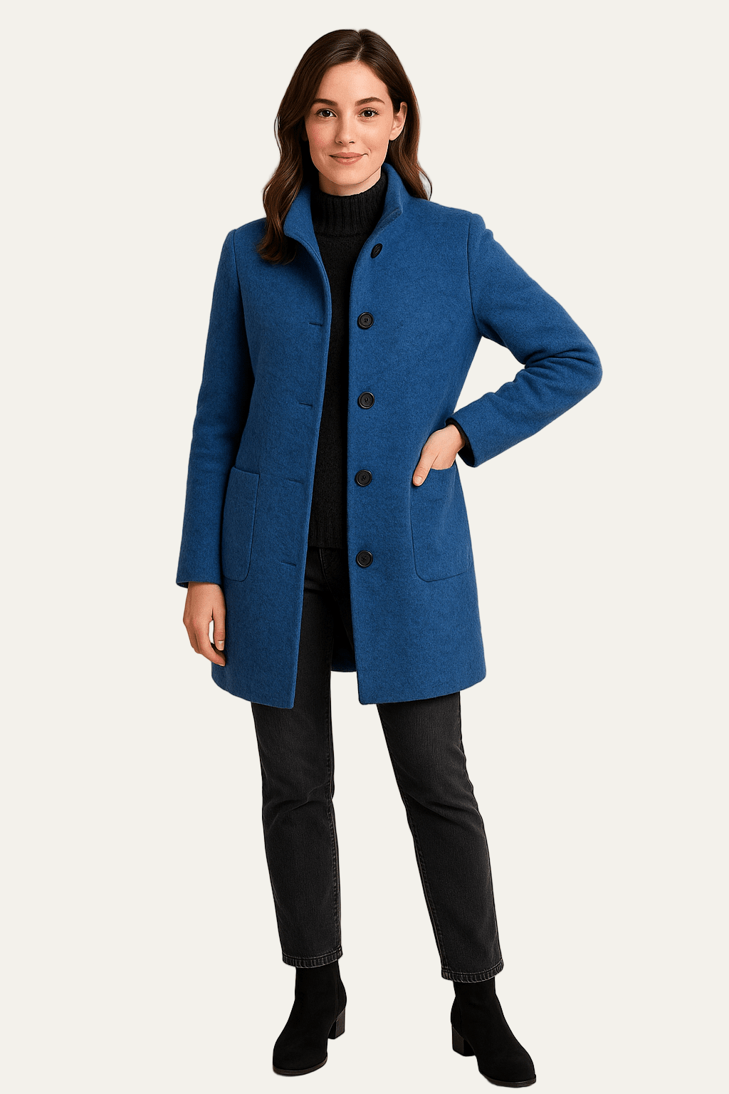 Classic Fit Double Button Trench Coat