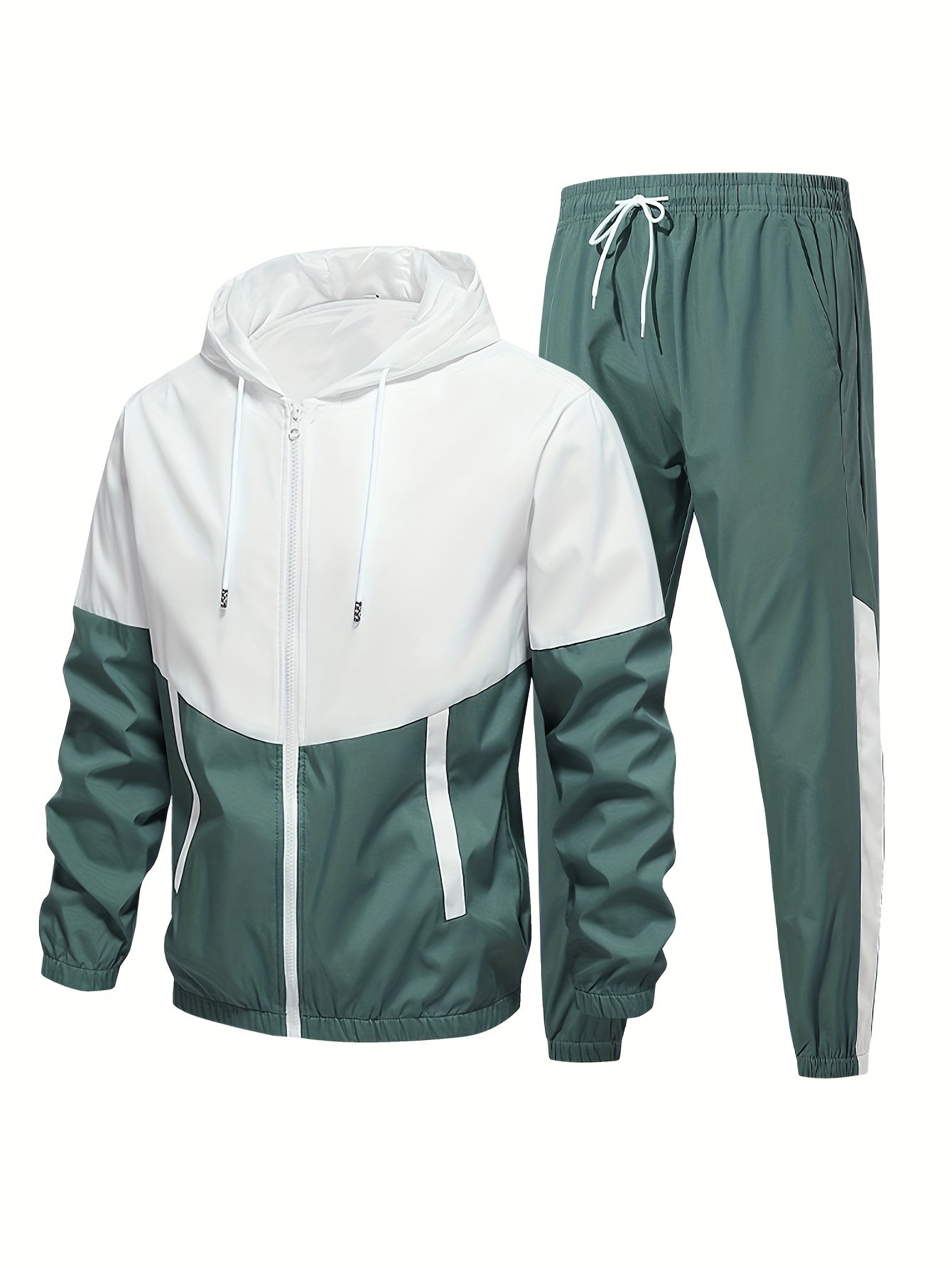 Comfortable Mens Track Suit with Zip Up Jacket