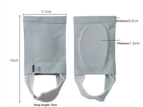 Zealbonn™ 4 Pairs Plantar Fasciitis Arch Orthotic Insoles Foot Brace