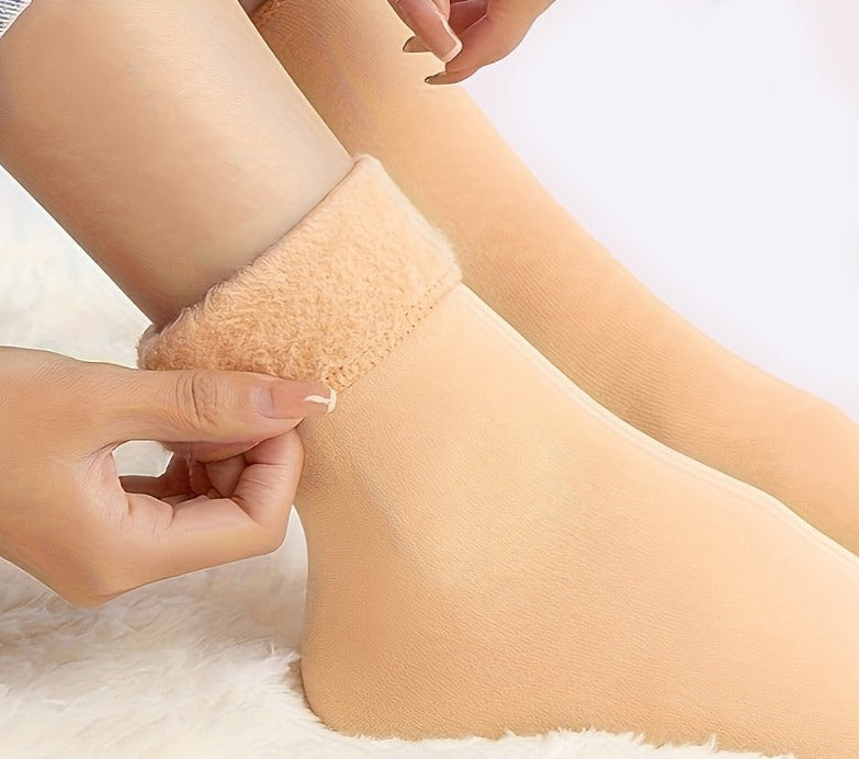 Cozy Women's Thermal Knee High Socks - OutfitLondon