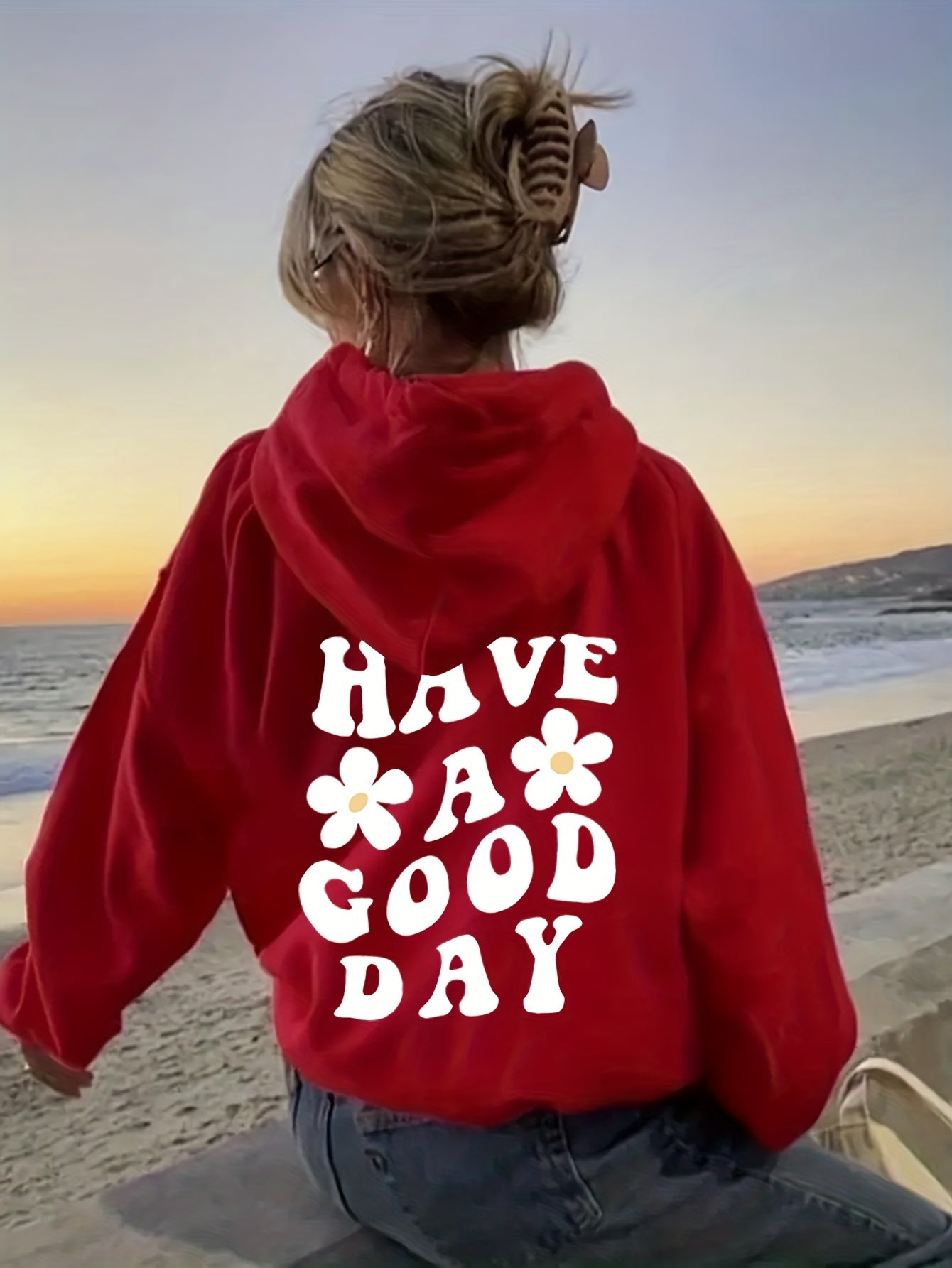 Warm Women's Graphic Sweatshirt with Cute Design