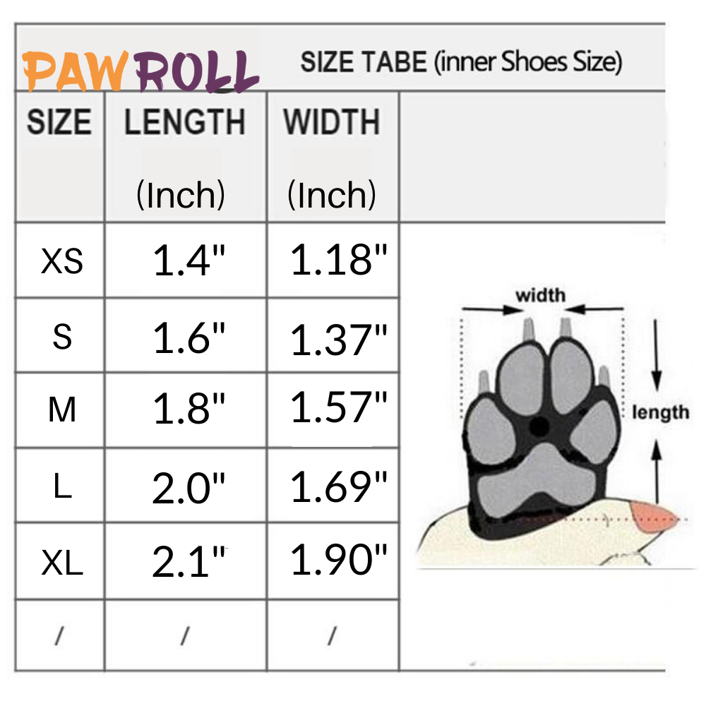 Dog Snow Winter Boots - Waterproof Puppy Paw Protectors