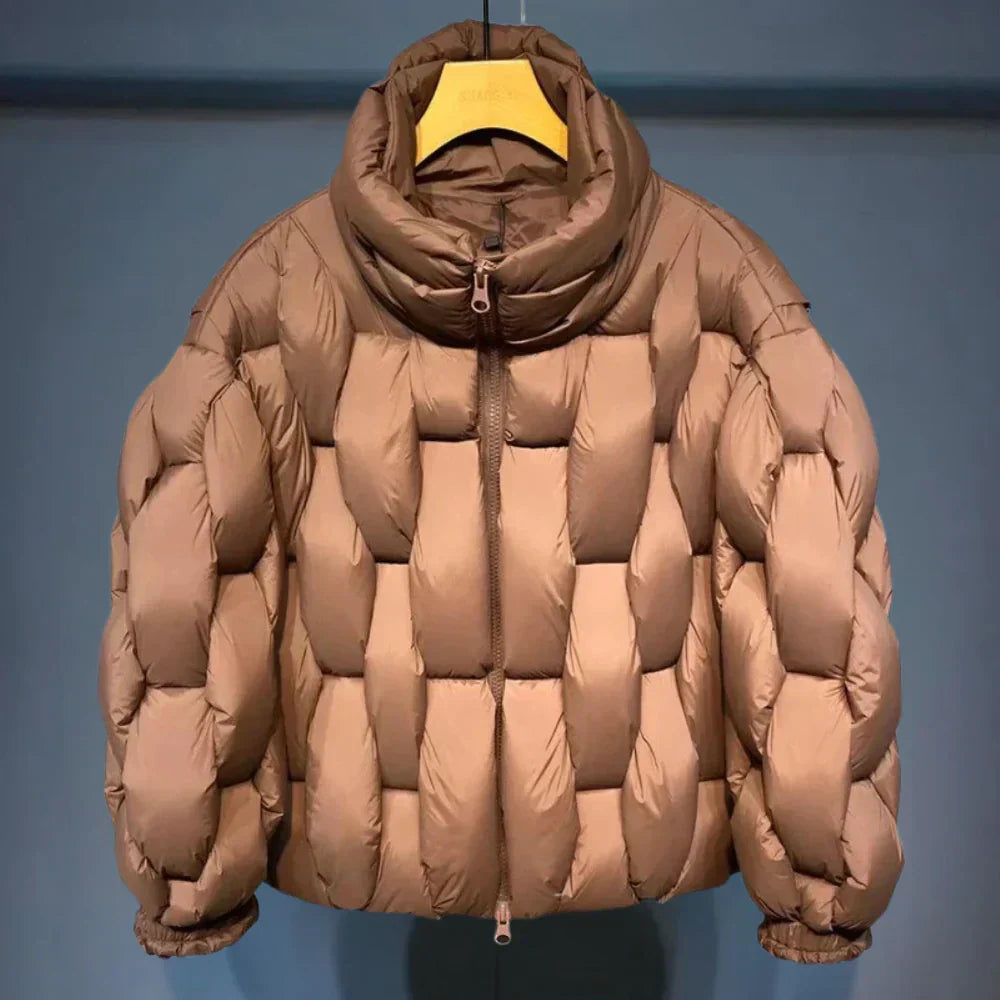 Warm Men's Down Filled Parka Jacket