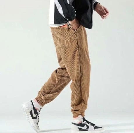 Relaxed Fit Soft Cord Pants