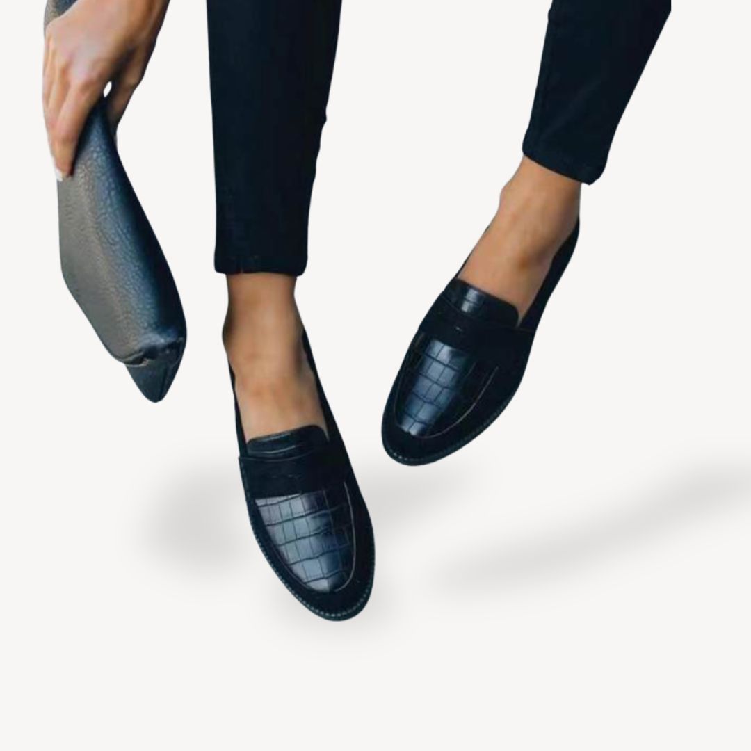 Soft Leather Comfort Loafers for Women - OutfitLondon