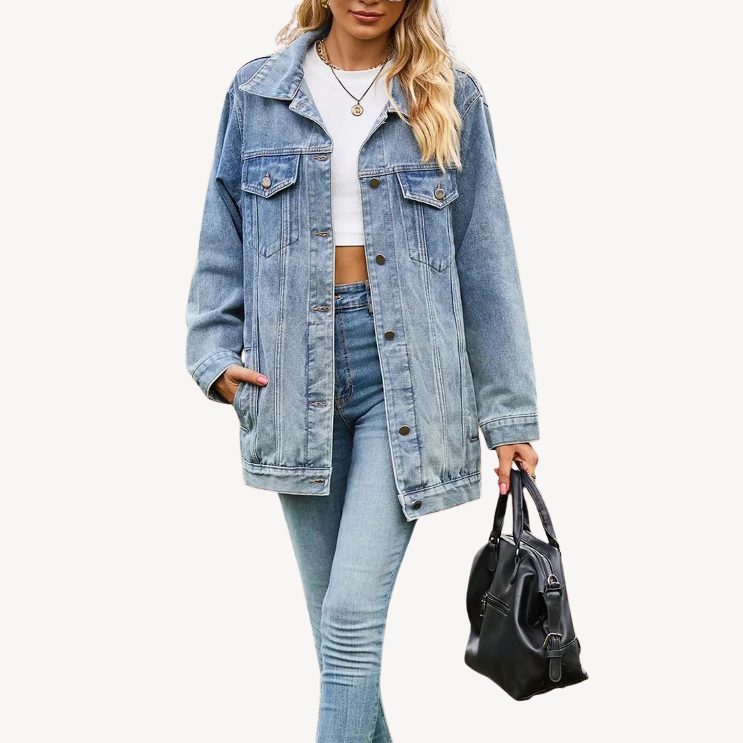 Women's Classic Blue Jean Jacket