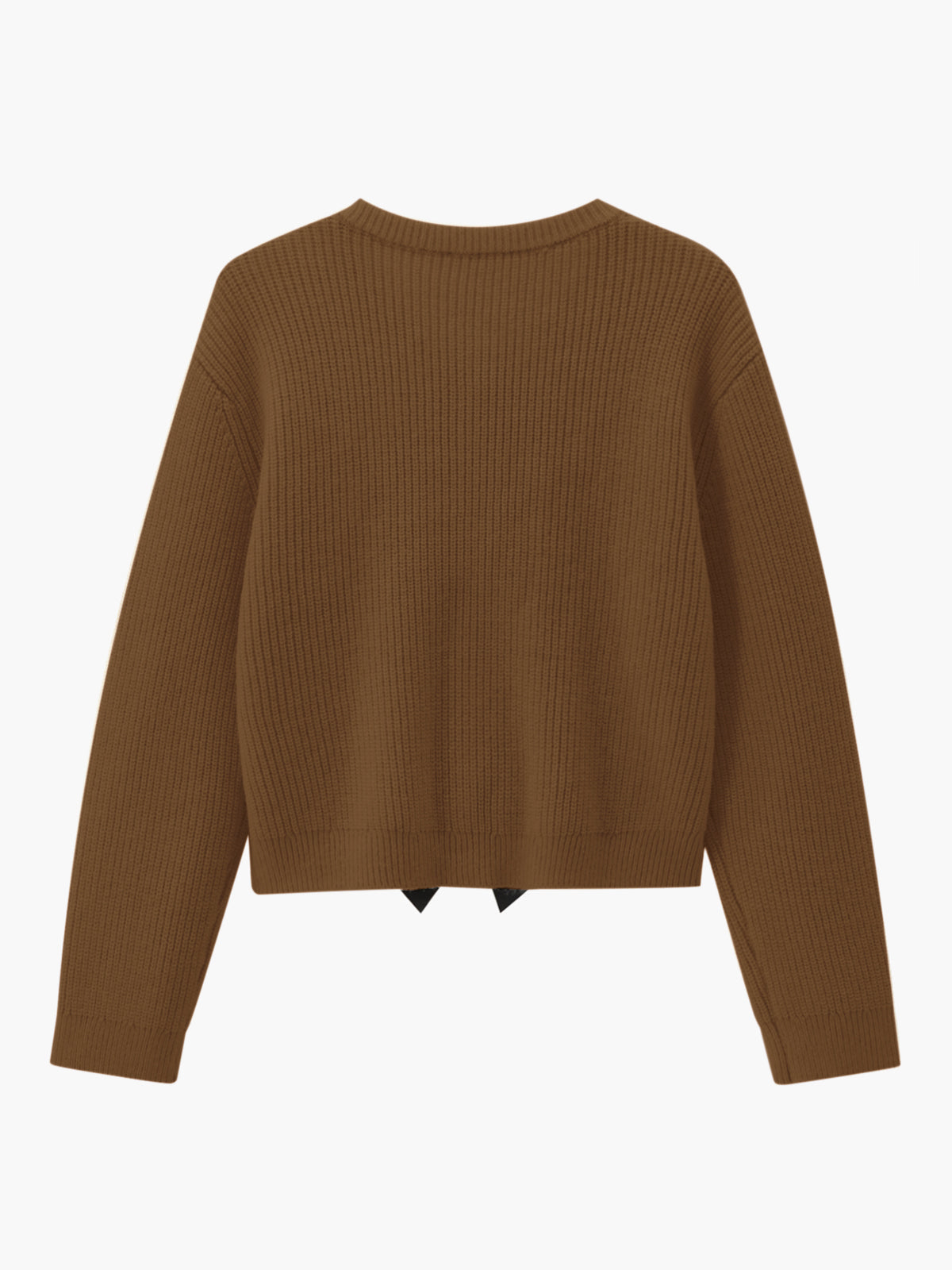 Chic Ribbed Fit Women's Sweater