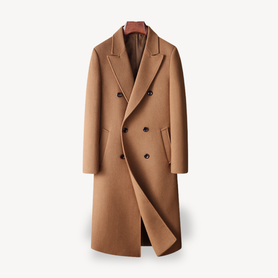 Classic Men's Wool Pea Coat