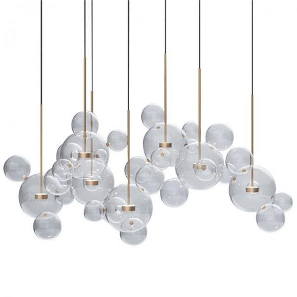 Bright Circular Hanging Light for Modern Homes