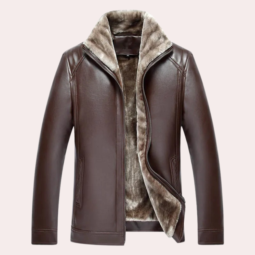 Stylish Men's Warm Winter Parka Coat