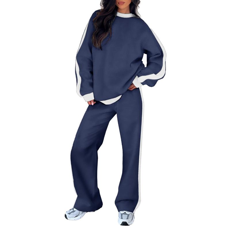 Soft Cozy Loungewear Set Sweatshirt and Jogger Pants