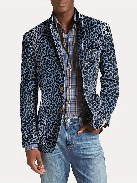 Fashionable Animal Print Jacket
